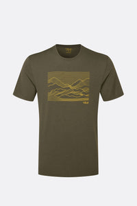 Rab Mantle Outline SS Tee - Men's